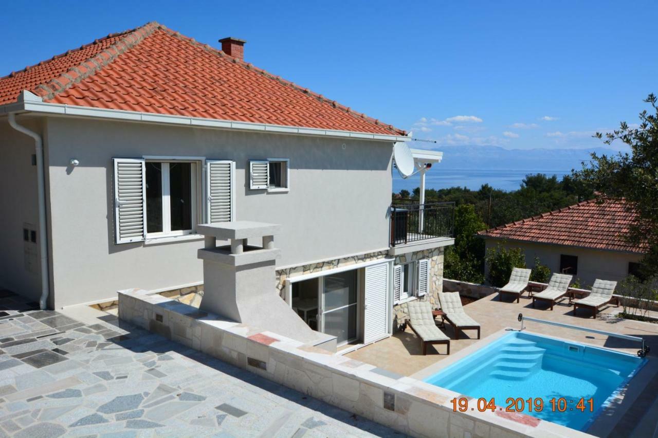 Sealodge - Luxe Villa, Private Pool, Mooring, Parking, Sea & Mountain View, At 150 M From Idyllic Private Beach Rogac Luaran gambar